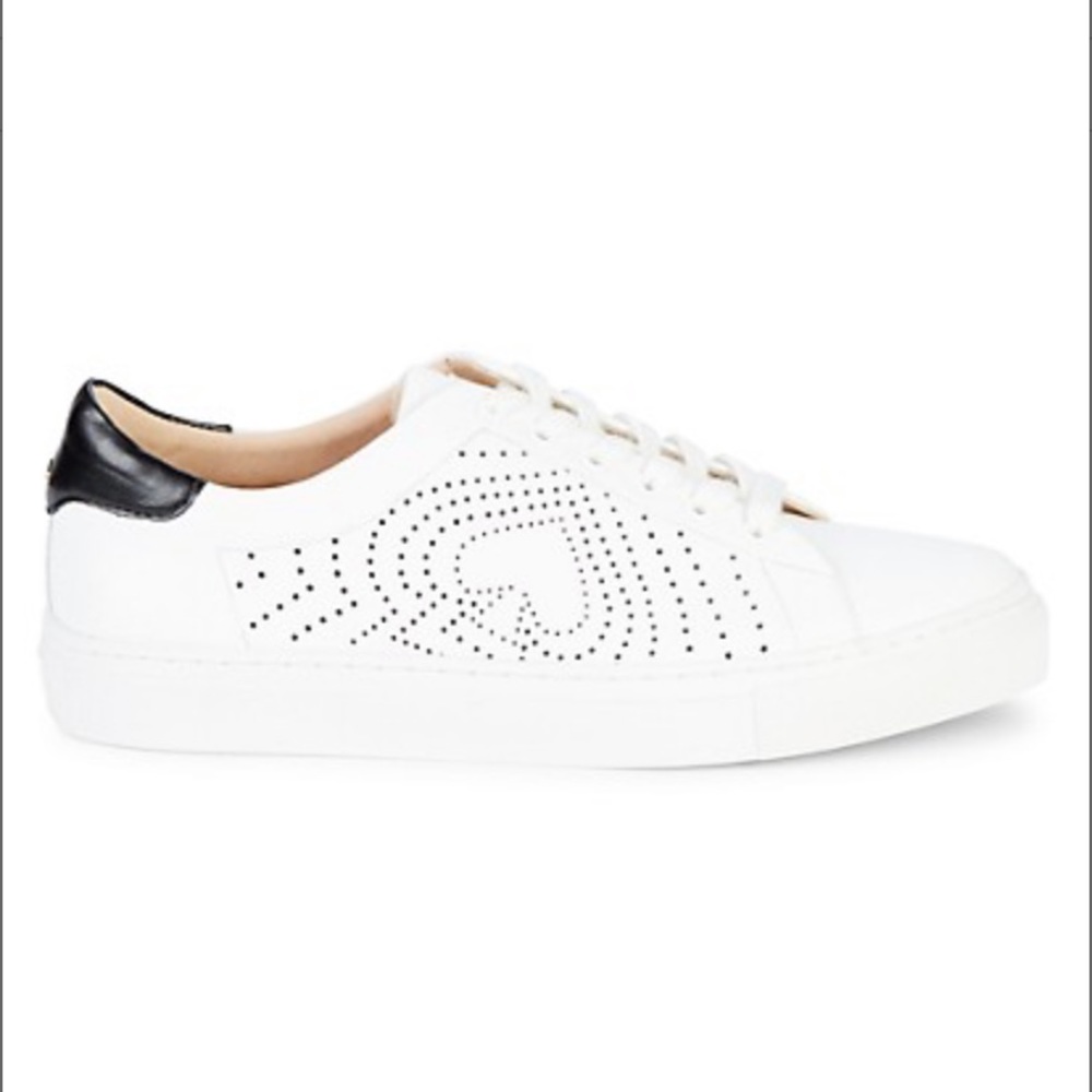 NWOB Kate Spade Ashlyn white leather sneakers